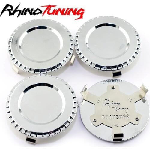 Wheel Center Cap 4pcs 60mm 58mm Universal Car Rims Hub Caps Metal Clip Zinc Alloy For Car Refit Auto Accessorie