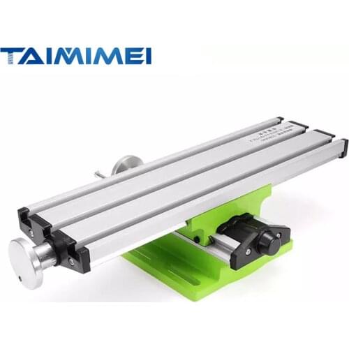 MINIQ Mini Precision Milling Machine Worktable Multifunction Drill Vise Fixture Working Table Cross Slide Table