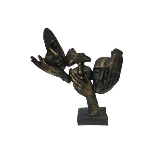 EU HOME DECORATION AROSE PCS SET MASK DECOR HOME OFFICE DECOR