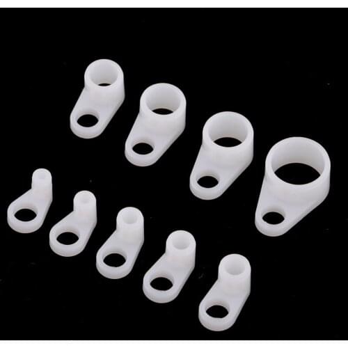 MagiDeal 9 pcs New Replacement Fishing Rod Guides ABS Plastic Eye Ring DIY Accessories for Rod Building Repair Fishing Tools