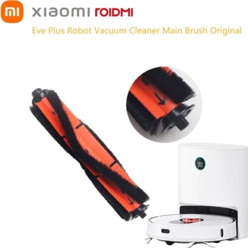 Original Xiaomi Roidmi Eve Plus Robot Vacuum Cleaner Main Brush Xaomi Desktop Robot With Voice Control Xiomi Smart Home New 2021