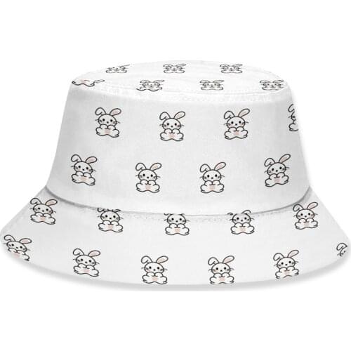 Summer Fisherman Hats Women Cotton Bucket Hat Panama Men Design Animal Custom Hat Bob Cute Cartoon Fashion Fishing Cap Mens
