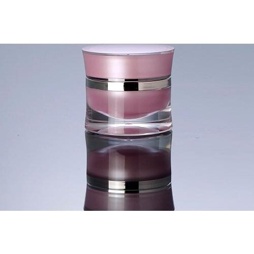 30G pink/gold/pearl white acrylic jar plastic jar for day cream/essence/eye cream/night cream/gel/moisturizer cosmetic packing