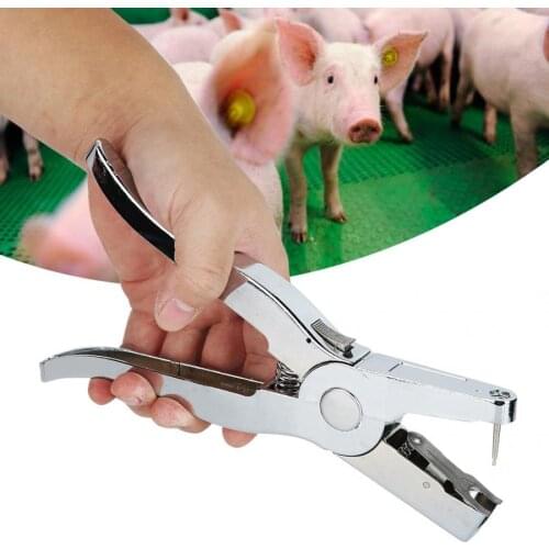 Ear Tag Pliers Animal Control Device Metal Ear Thorn Tongs Swine Cow Sheep Rabbit Identification Tool Farm livestock Ear TagTool