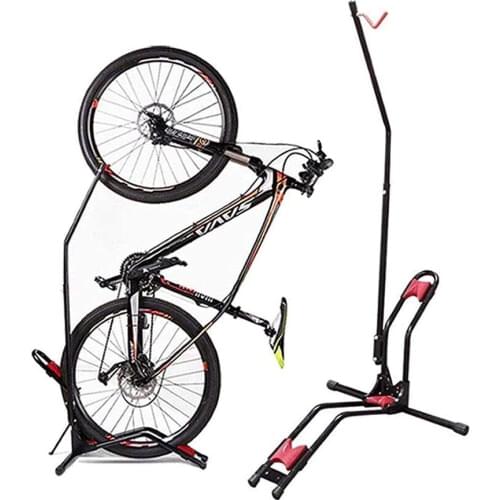 Indoor Garage Storage Rack Stand or Bicycles 20-27" Mountain Bikes 650B 700C Road Bike Stand Support Holder Vertical/ Horizontal