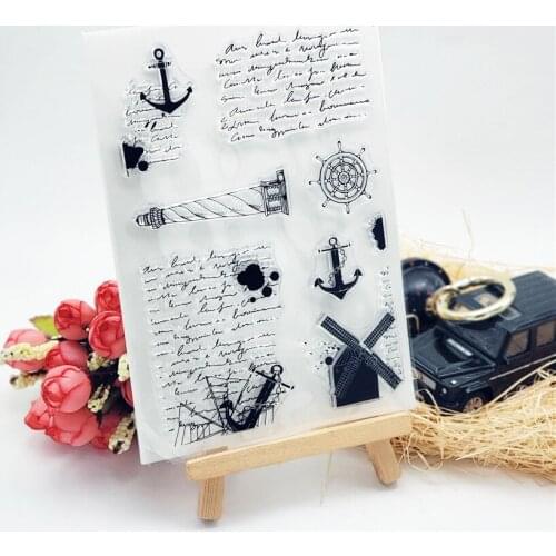11*16CM Hot sale book Transparent Clear Stamps / Silicone Seals Roller Stamp for DIY scrapbooking photo album/Card Making