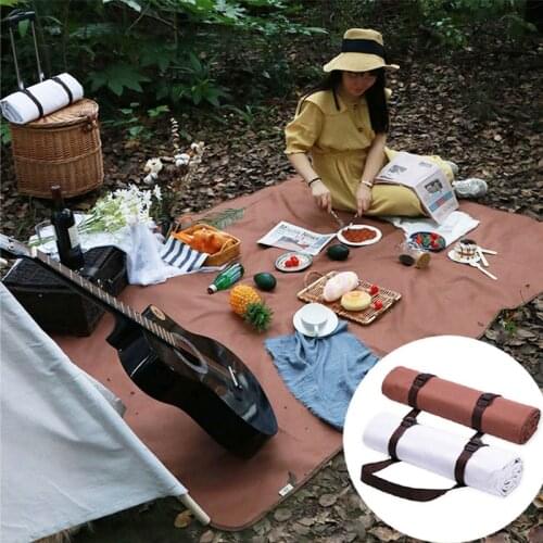Outdoor Picnic Moisture Pad Portable Waterproof Hiking Idyllic Japanese Ins Wind Beach Grass Cushion Picnic Supplies