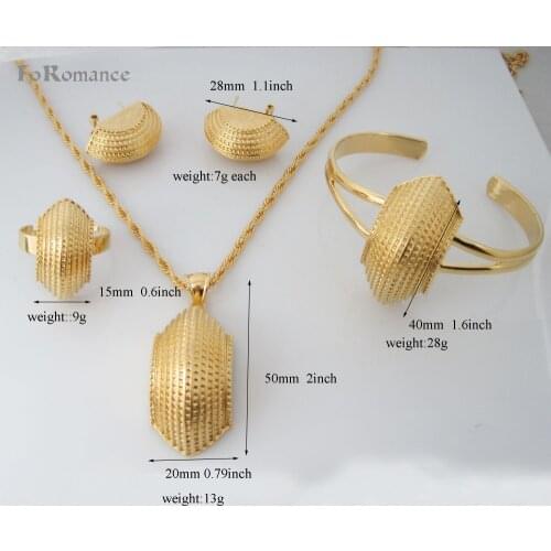 SNAIL SHELL PATTERN 24" ROPE NECKLACE EARRING PENDANT BANGLE OPENED RING SIZE ADJUSTABLE BRIDAL WEDDING SET Ethiopian Ethiopia
