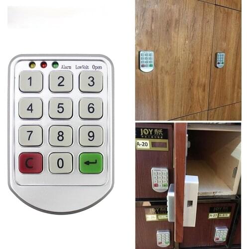 Smart password lock storage cabinets electronic lock drawer file cabinet electromagnetic lock the wardrobe door lock