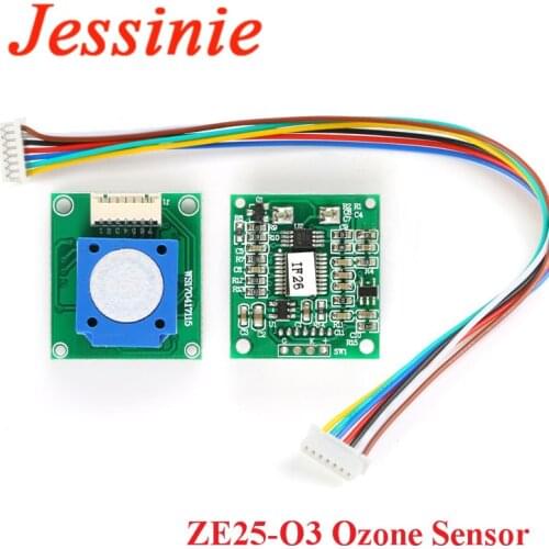 ZE25-O3 Ozone Sensor Module Gas Sensor DetectIng O3 Ozone UART/Analog Voltage/PWM Wave 3.7-5.5V