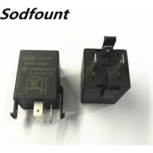 1pcs 3pin Flasher 95550-34000 Automotive Relay HF3508A/12-H-R