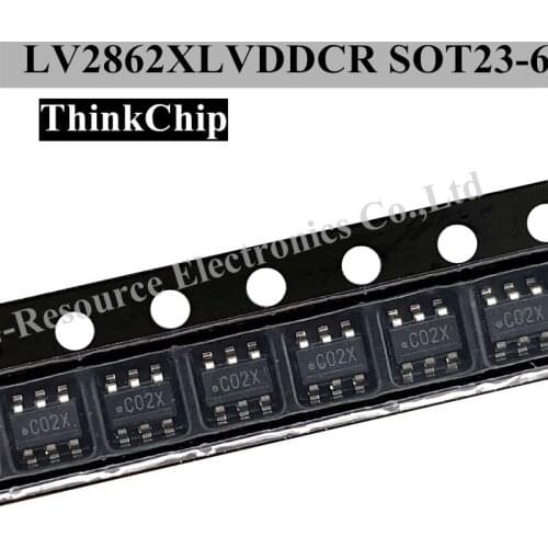 10pcs) LV2862 SOT23-6 LV2862XLVDDCR (Marking C02X) High Efficiency Wide Input Voltage Range Buck Converter