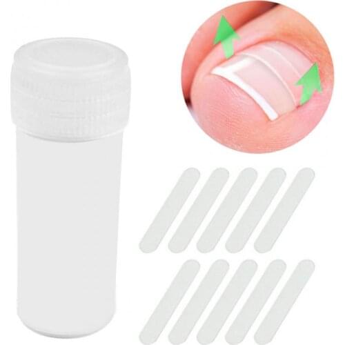 10 PCS Toenail Correction Sticker Ingrown Straightening Curved Brace Elastic Patch Sticker Manicure Pedicure Nail Care Tools New