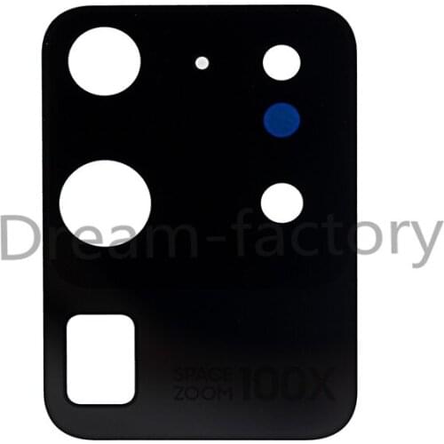 500PCS Back Camera Glass Lens with Adhesive Tape for Samsung Galaxy S20 Plus S20 Ultra G980 G985 G988