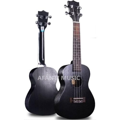 Afanti 23'' Black mahogany top 4-Strings Ukulele