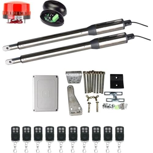 High quality 300kg Swing Gate Opener Access Control Automation System Remote control amount optional garage door opener motor