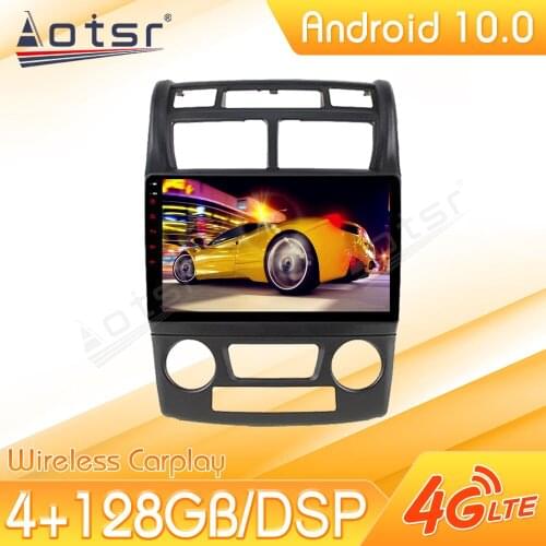Android Car Multimedia Stereo Player For Kia Sportage 2007 -2010 Tape Radio Recorder Video Auto GPS Navi Head Unit No 2Din 2 Din