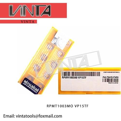 Freeshipping 10pcs/lots RPMT08T2MOE-JS/RPMT10T3MOE-JS/RPMT1204MOE-JS/RPMT1606MOE-JS/RPMT1003MO VP15TF cnc carbide milling insert