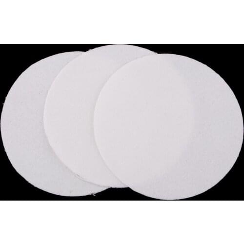 10pcs 4.53inch Dia 1mm Microwave Kiln Glass Fusing Paper Ceramic Fiber Round Paper For A Perfectly Smooth Bottom on Your Glass