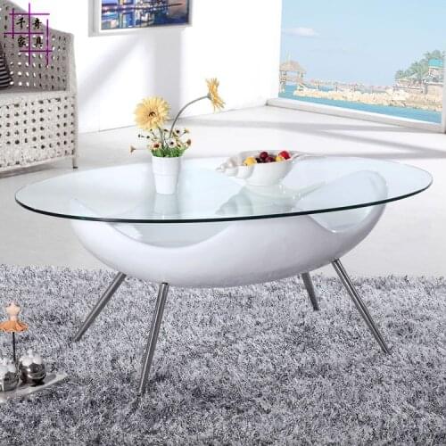 Toughened glass tea table. The creative personality. Tea table