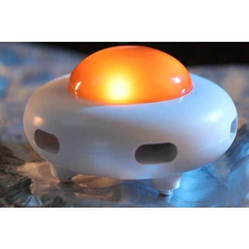 Cat toy automatic cat light UFO adjustable feather speed intelligent walking USB charging