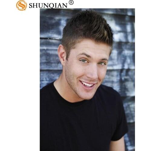 Custom jensen ackles Poster Home Decoration Fashion Silk Fabric Wall Poster Custom Poster Print More Size