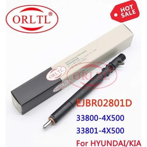 ORLTL Injector EJBR02801D Diesel CR 338004X500 Fuel Pump Injection 338014X500 for HYUNDAI Terracan Carnival Sedona 2.9L CRDi