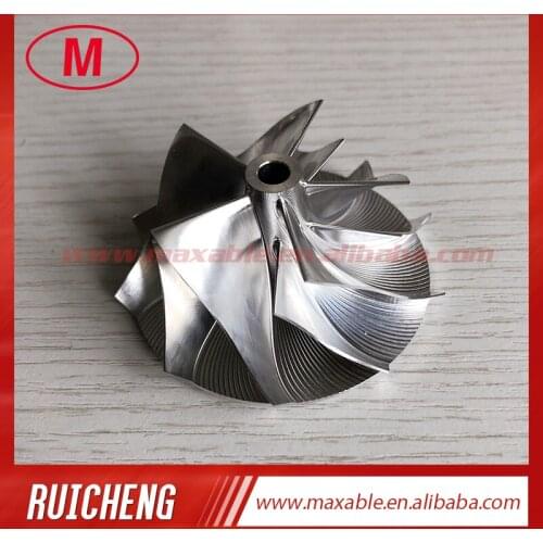 K04 5+5 blades 46.00/60.00mm high performance Turbo Billet/milling/aluminum 2618 compressor wheel
