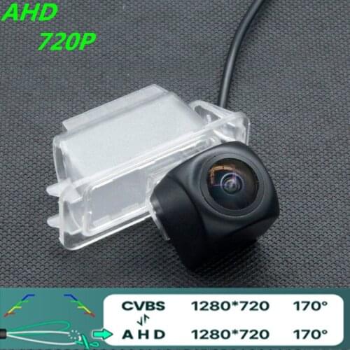 AHD 720P/1080P Fisheye Car Rear View Camera For Ford Mondeo 2014~2017 S-Max Kuga Fusion Grand C-Max Reverse Vehicle Camera