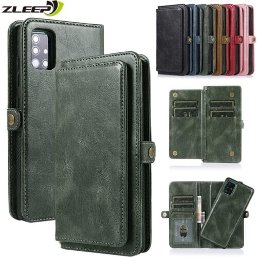 Flip Leather Case For Samsung Galaxy A52 A72 A42 A32 A51 A71 A21 S A31 A41 A50 A70 A30 S A20 A40 A10 A81 A91 Wallet Phone Cover