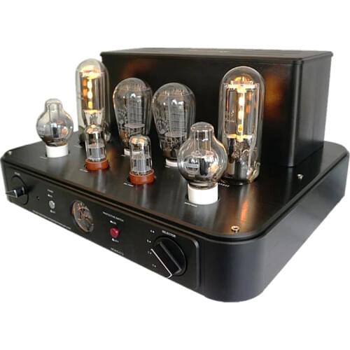 MC845-C12 845 tube fever hifi high power amplifier, frequency response: 15Hz-25Kz ±1dB, Signal to noise ratio: 88B