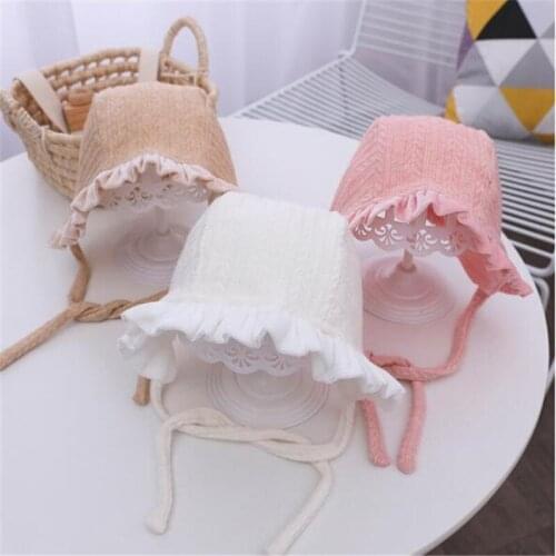 Cute Autumn Winter Baby Hat Newborn Baby Girl Boy Bonnet Hat Infant Toddler Beanie Cap For Girls Princess Hat