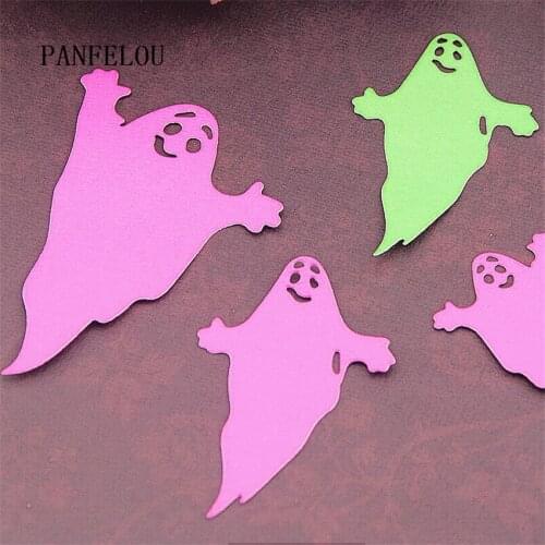 PANFELOU 1lot=3PCS The ghost set metal craft Carbon Steel Cutter paper die cutting dies Scrapbooking/DIY Embossing cards