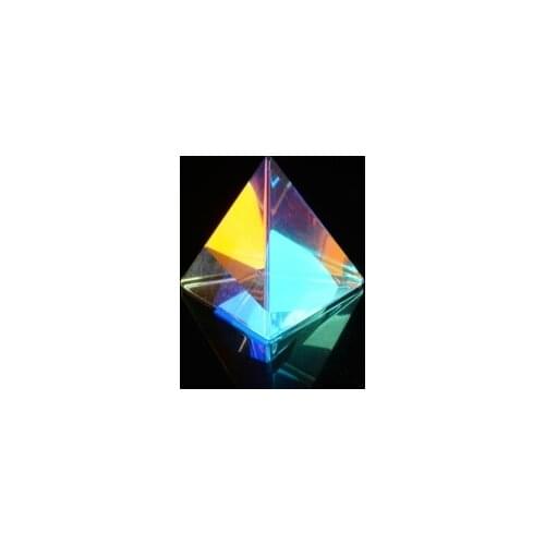 Gift 18mm Hexahedral Prism Home Decoration Prism Glass color with Cubic Science Cube Optical Prisma Photography