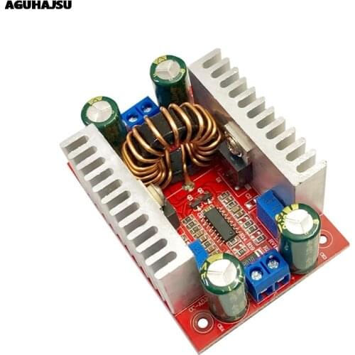 DC 400W 15A Step-up Boost Converter Constant Current Power Supply LED Driver 8.5-50V to 10-60V Voltage Charger Step Up Module