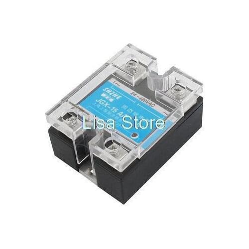 Temperature Controller 80-250VAC / 24-480VAC JGX 15A AC-AC Solid State Relay