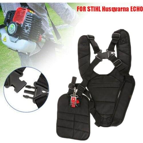 Double Strimmer Shoulder Harness Strap Belt Lawn Mower Grass String For Brush Cutter &Trimmer Garden Power Pruner Adjusted Band