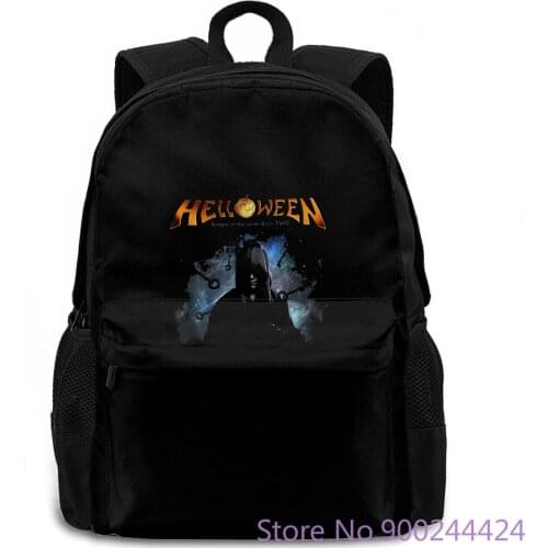 Helloween Keeper of The Seven Keys Black Metal Band Fan Male Pre- women men backpack laptop travel school adult
