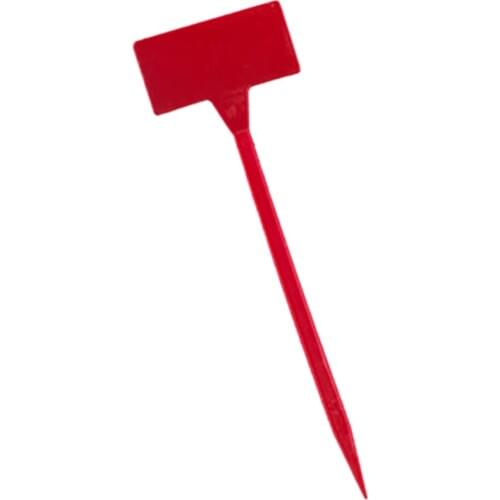 Gardens Planting Tools 50 Pcs Bonsai Plastic Plant Labels Garden Labels T-Type Upturned Garden Tags Markers Nursery Upturned