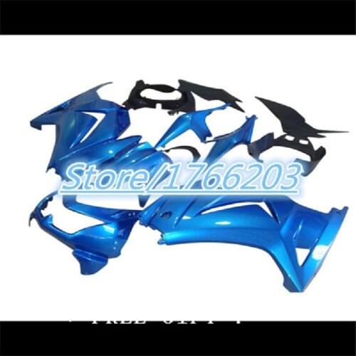 Blue Injection Fairing kit for KAWASAKI Ninja ZX250R 08 09 10 12 EX250 ZX 250R 2008 2010 2012 ABS Fairings set
