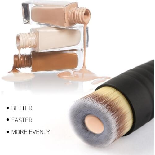 MAANGE Women Pro 1PC Foundation Makeup Brush BB CC Cream Podwer Soft Essential Angle Flat Top Make Up Brush Cosmetic Tool 25