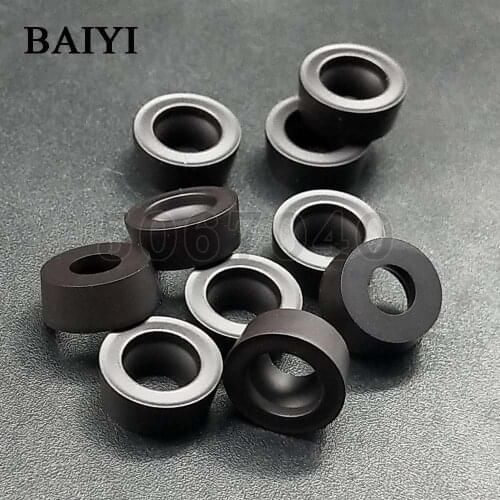 10pcs RCMT10T3MO YBC252 milling carbide inserts cutter lathe turning tools R5 Circular CNC Milling blade RCMT 10T3MO Machining