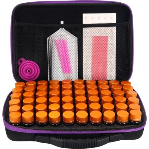 15/30/60pcs Bottles 5D DIY Diamond Painting Tools Embroidery Accessories Woman Handbang Storge Box Diamonds Stones Container