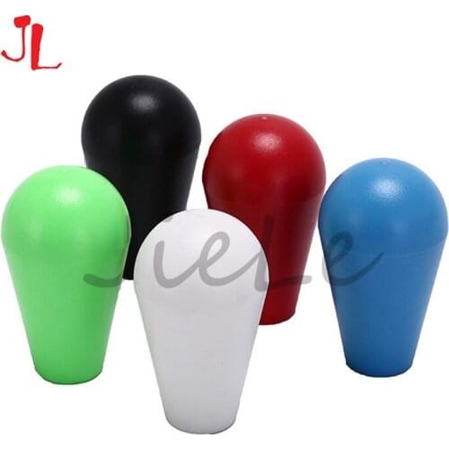 2 Pcs Arcade American Type Ellipse Oval Ball Head Joystick Top Handles for Pac Man Arcade1Up Cabinet