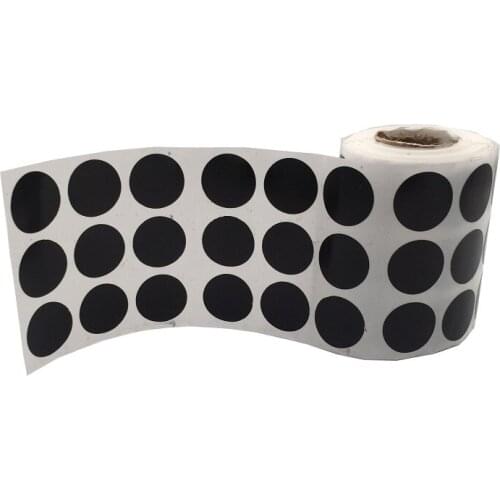 4/5"(2cm) 900Pcs/Roll Black Splatter Splash Target Stickers Cover-up Patches for target shooting of all guns, airgun, BBs