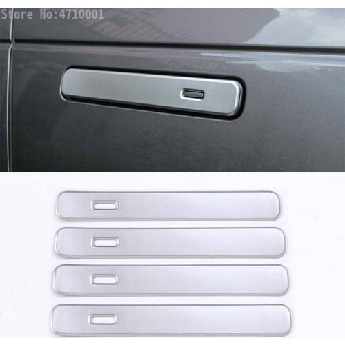 For Land Rover Range Rover VELAR 2017 ABS Chrome Exterior Door Handle Patch Trim Car Accessories 4pcs