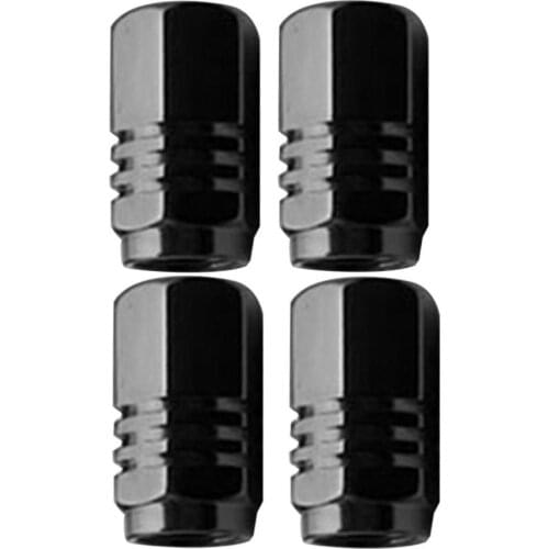 4Pcs/Set Alloy Tire Valve Cap Automobiles Dust Proof Wheel Valve Caps Auto Decorative Accessories