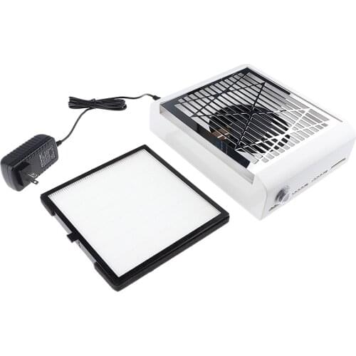 40W Nail Dust Collector Salon Suction Fan Extractor for Polish Acrylic Nails