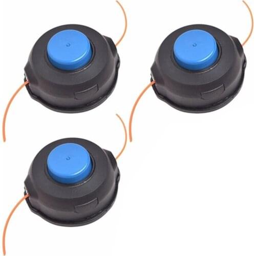 Promotion! 3 Pcs T25 Trimmer Automatic Head for Husqvarna Lawn Mower