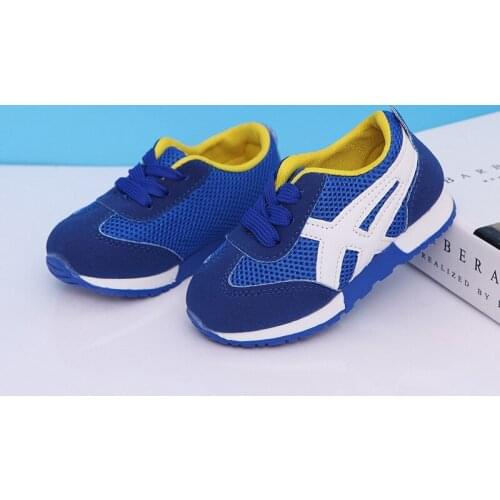 Kids Shoes Boys/Girls Sneakers Spirng/Autumn Baby Girls Breathable Mesh Sport Shoes Kids Soft Bottom Running Shoes Size 21-30